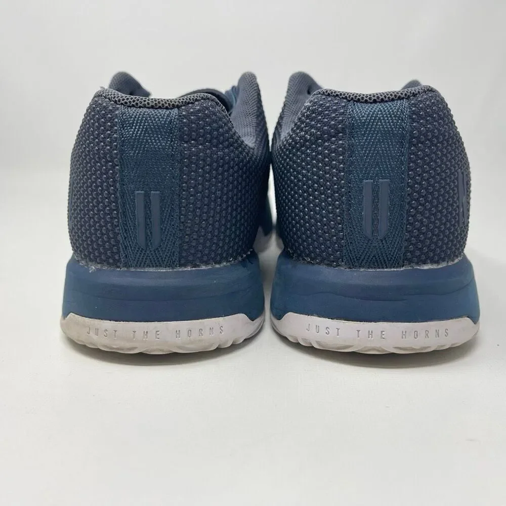 NOBULL Nobull SF Trainer Athletic Sneaker Shoes Navy Blue White Women’s Size 8